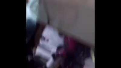 Mid-air collision while skydiving.