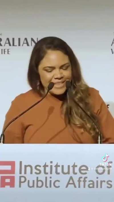 Indigenous NO VOTE champion Jacinta Nampijinpa Price and her loyalties. Let there be no confusion.