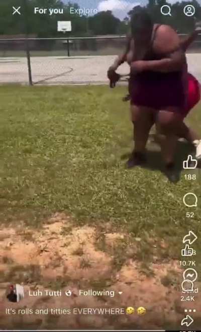 Her body broke down mid fight