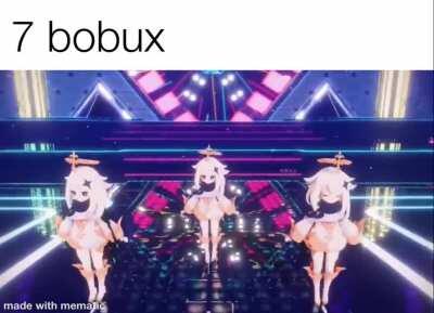 When you get 7 bobux