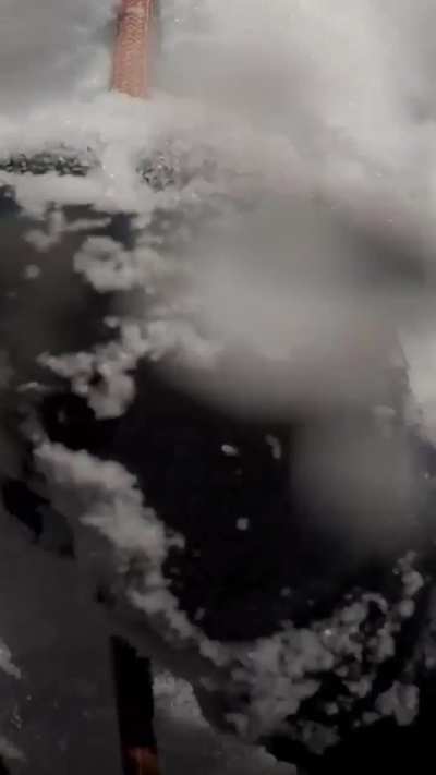 On the mountains, things can turn perilous in an instant—as this skier discovered when he was swallowed up by a crevasse