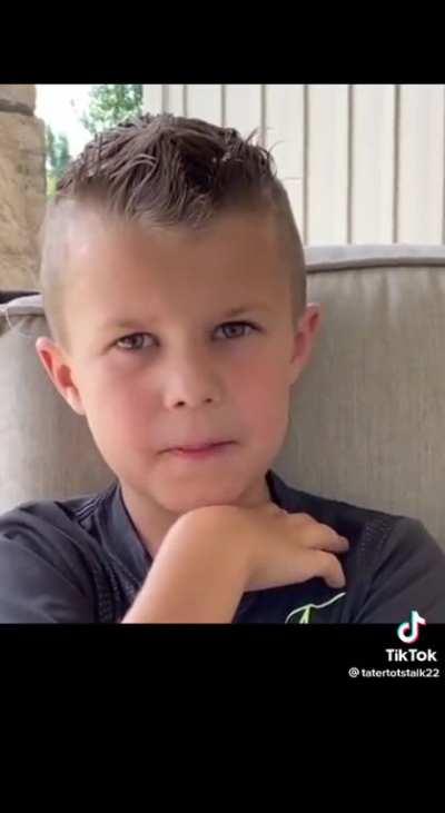 This kid gets it! <3