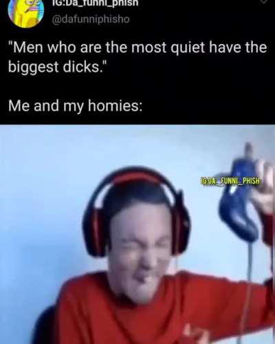 Just for all you lil dick homies out there