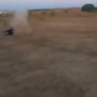 At least he didn’t fall deep