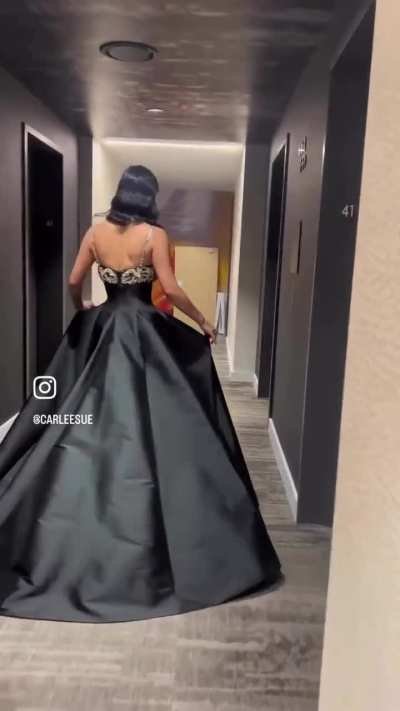 Charli Getting Dressed for the Tony Awards