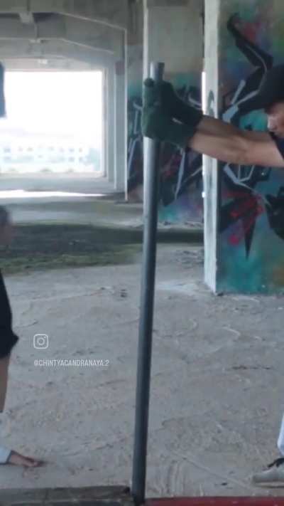 Don't want to be kicked by her