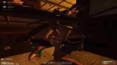 Probably my best grenade throw in my rust career (upsurge 3x)