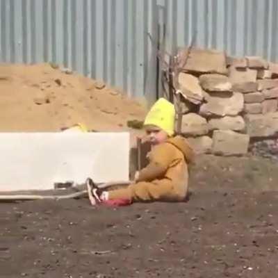 The goal is to get the ball and nothing else!