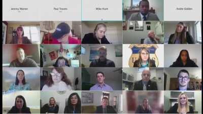 Funny shit: ATF holds Zoom conference for potential interns. Note long awkward silence.