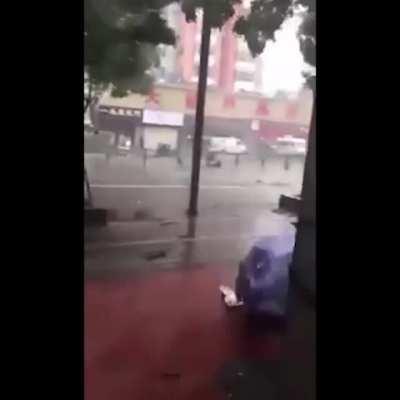 Just a casual day with an Umbrella and then!