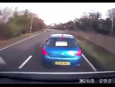 Brake checking delivers instant karma