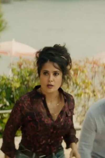 Salma Hayek in Hitman's Wife's Bodyguard is so fucking hot