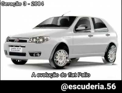 Apenas evolução Fiat Palio