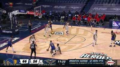 [Highlight] Steph drops Bledsoe and hits a 3