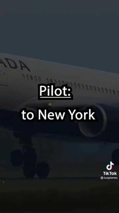 Pilot makes announcement on wrong frequency