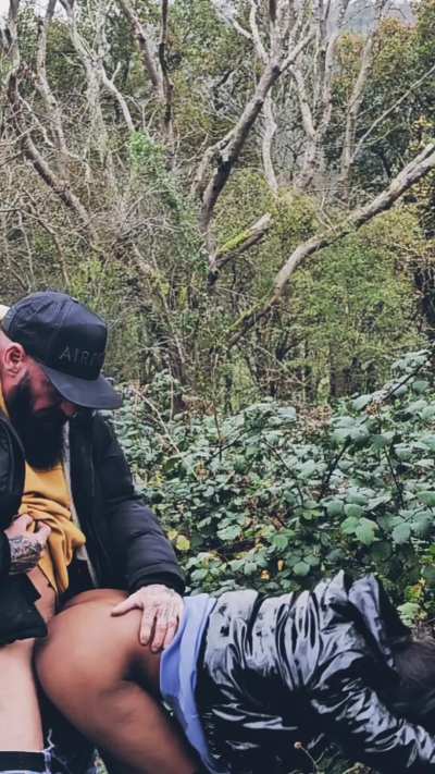 He took me into the woods and fucked me