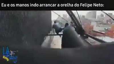 Bora puxar a orelha do Felipe neto