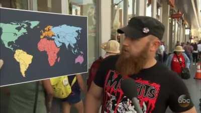 to locate North Korea on a map