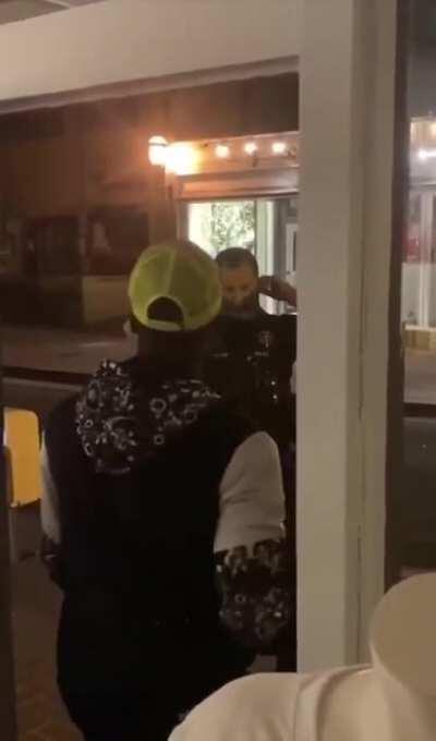 Business owner working late at night is asked by Tiburon police to prove he belongs there