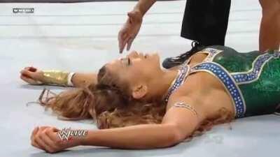 Eve Torres unconscious