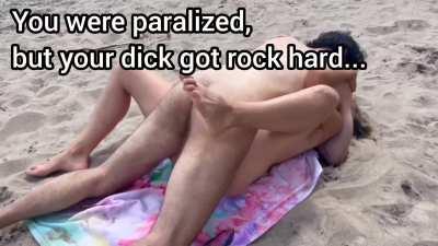 Gf surprise-fuck by Bully stranger at the nude beach...❤️ 🐢