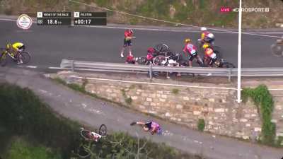 Peloton Pile-up