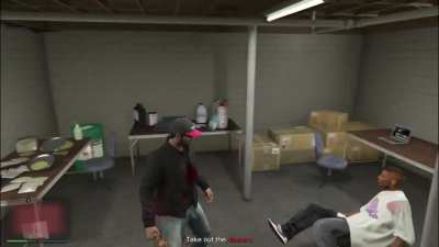 Funnest way to clear the stash house.