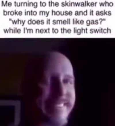 it tried to camouflage as my wife