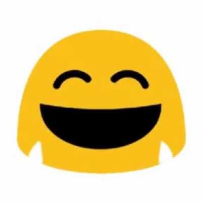 New version of the earrape laughing emoji. (Made by me)
