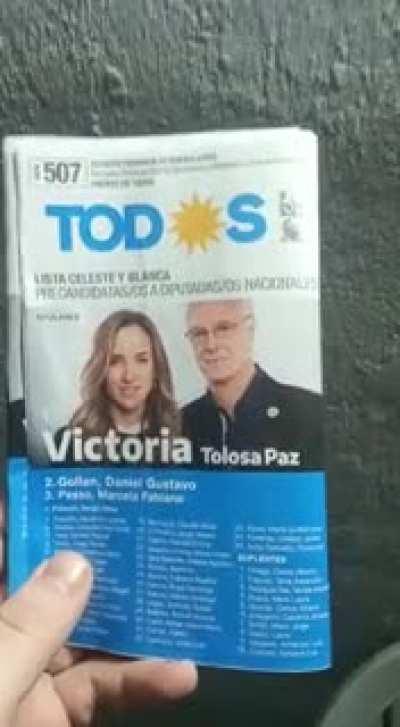 Gracias por ayudarme con el asado Frente de Todos