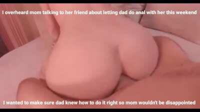 [F/D] Helping dad get ready