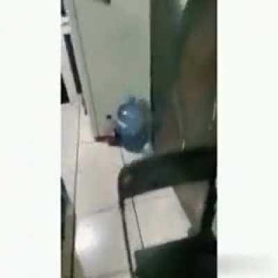 Trying to slam someone’s head into their cake