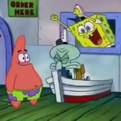Squidward wasn’t ready