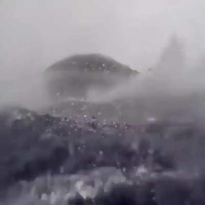 Imagine you’re lost in the ocean and out of nowhere a whale comes up from the nothing underneath you.