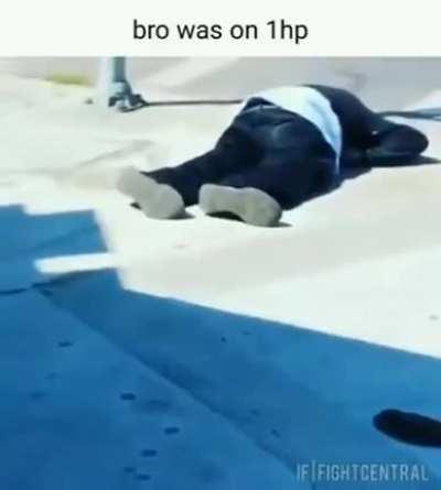 LITRALLY ONE HEALTH POINT