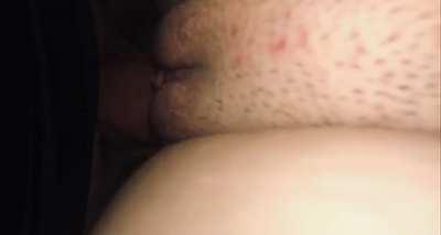 babygirl loves my ball slapping against her ass