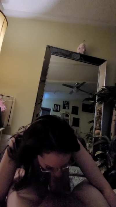 I suck cock for pleasure , that means I get off when you do too