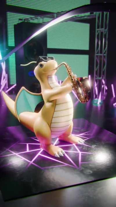 I made an Epic Sax Dragonite 