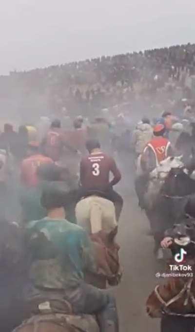 Buryatia mass horse riding