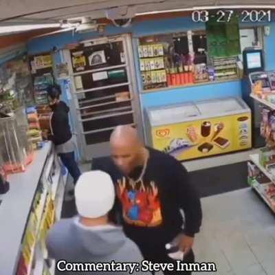 Dude makes big mistake going to Saitamas gas station