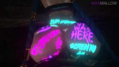 Jinx anal creampie (Magmallow) [League of Legends]