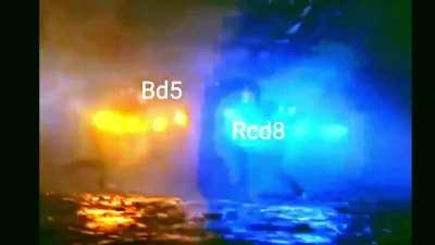 ME in drawn position