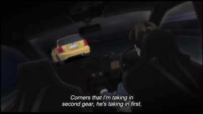 Takumi Takes on a Pro [Initial D 4th Stage]