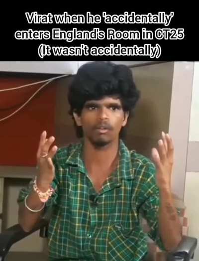 Virat Kohli HomeCUMing 😝