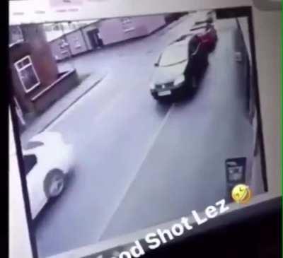 Running away from a robbery