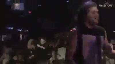 El moai cuando deja de grabar