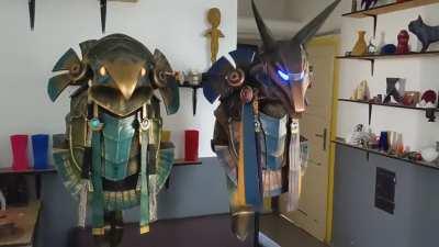 These were a lot of work but I think the result was worth it. 300 hours of print time