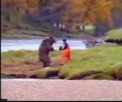 Man vs bear