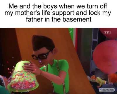 Party Crasher is kinda dark when you think about it