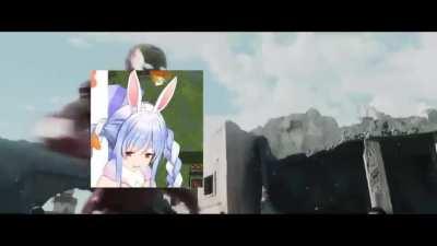 I added Pekora's scream into Sonic's Spin Dash and Iron Man's Repulsor SFX